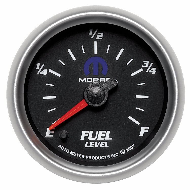 Officially Licensed Mopar Fuel Level Gauge 2-1/16" Electrical
