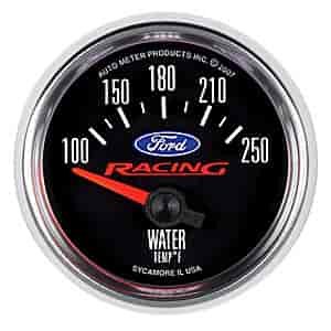 Officially Licensed Ford Water Temperature Gauge 2-1/16" Electrical (Short Sweep)