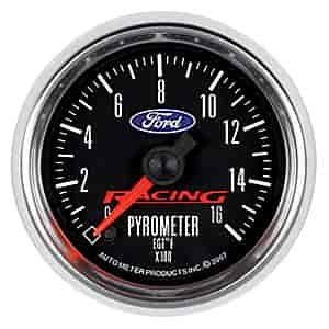 Officially Licensed Ford Pyrometer 2-1/16" Electrical (Full Sweep)