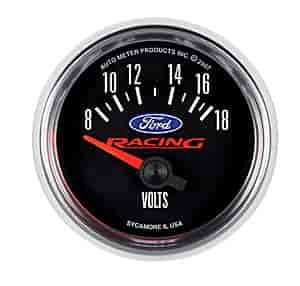 Officially Licensed Ford Voltmeter 2-1/16" Electrical (Short Sweep)