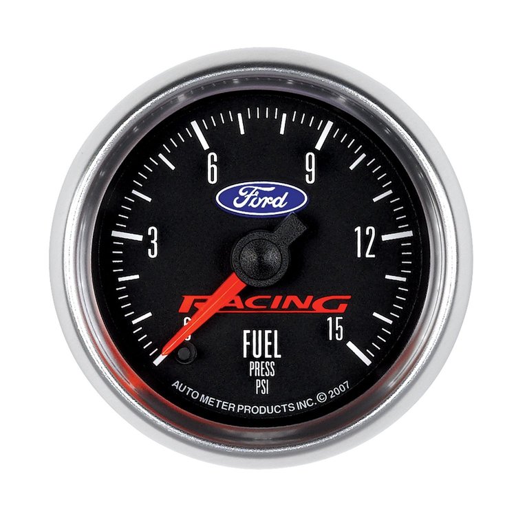 Officially Licensed Ford Fuel Pressure Gauge 2-1/16" Electrical (Full Sweep)