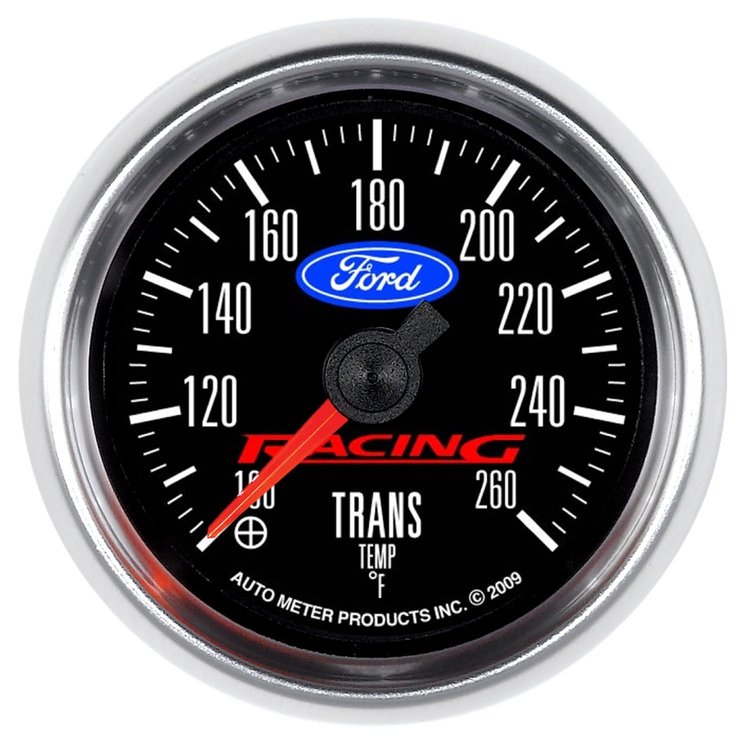 Officially Licensed Ford Transmission Temperature Gauge 2-1/16" Electrical (Full Sweep)