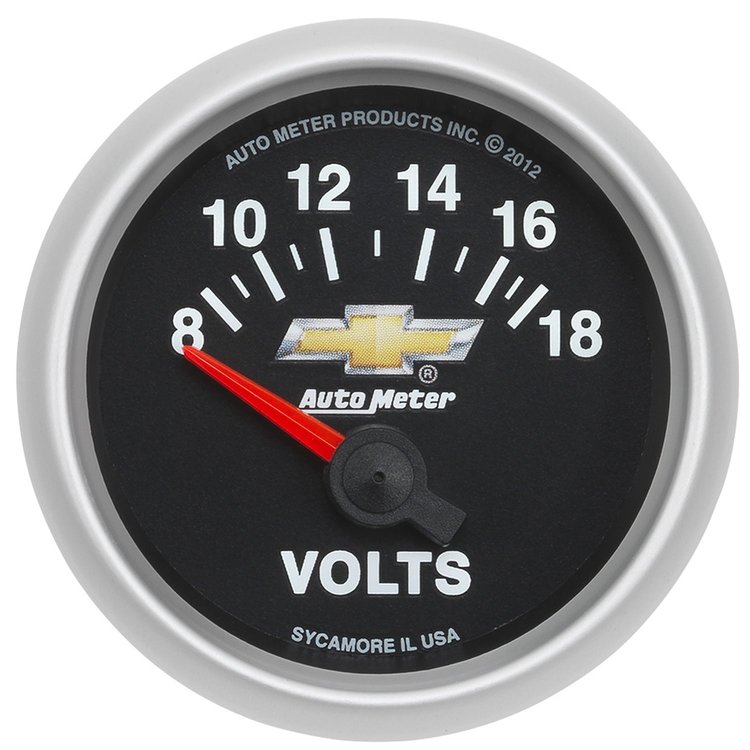 Bowtie Logo Voltmeter