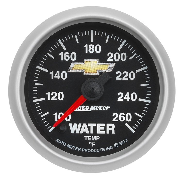 Bowtie Logo Water Temperature Gauge