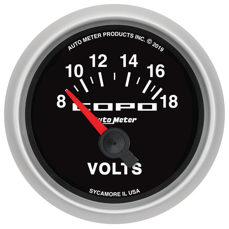 COPO Logo Voltmeter