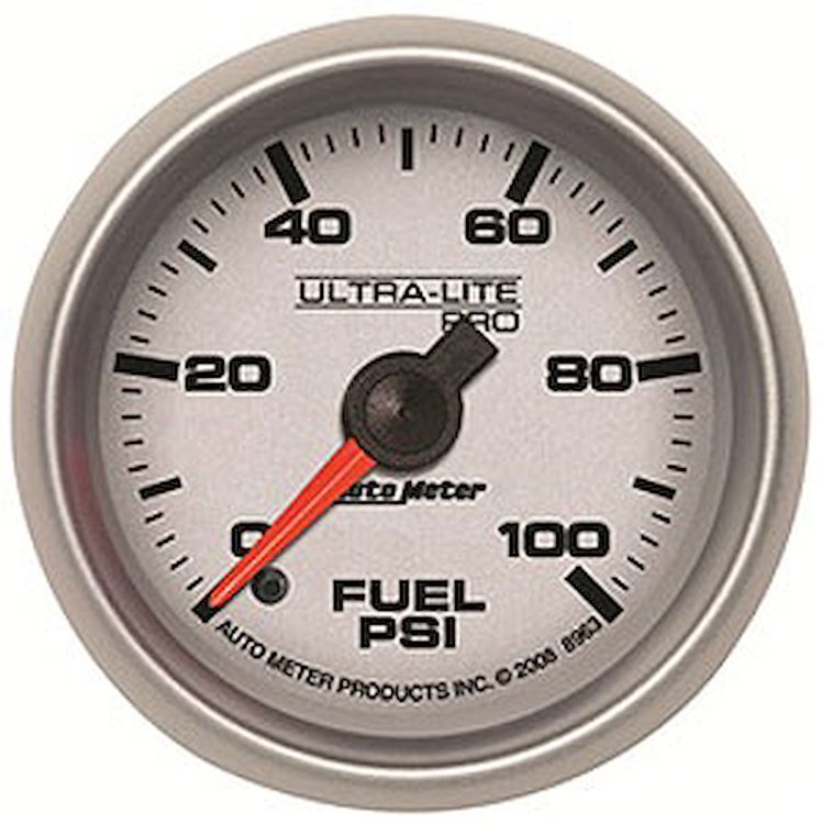 Ultra-Lite Pro Fuel Pressure Gauge 2-5/8" Electrical