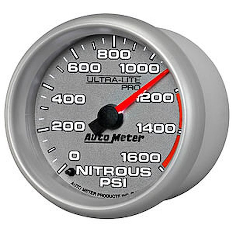 Ultra-Lite Pro Nitrous Pressure Gauge 2-5/8" Electrical
