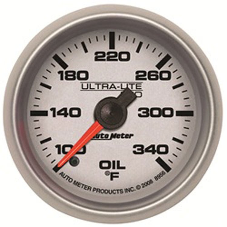 Ultra-Lite Pro Oil Temperature Gauge 2-1/16" Electrical