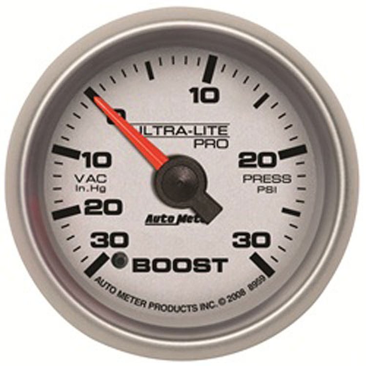 Ultra-Lite Pro Vacuum/Boost Gauge 2-1/16" Electrical