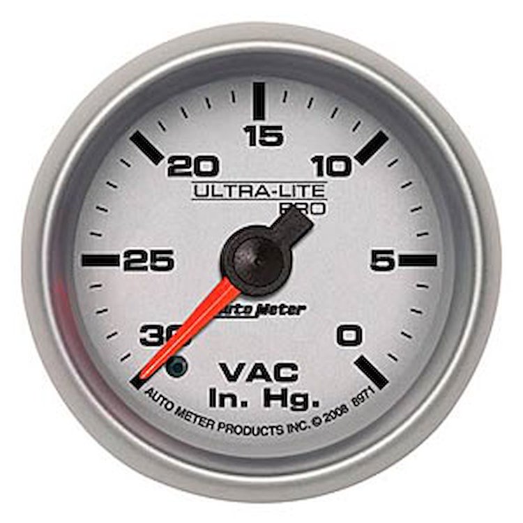 Ultra-Lite Pro Vacuum Gauge 2-1/16" Electrical