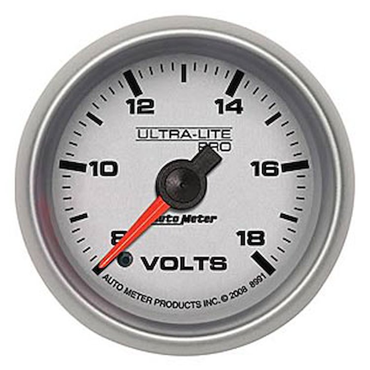 Ultra-Lite Pro Voltmeter 2-1/16" Electrical
