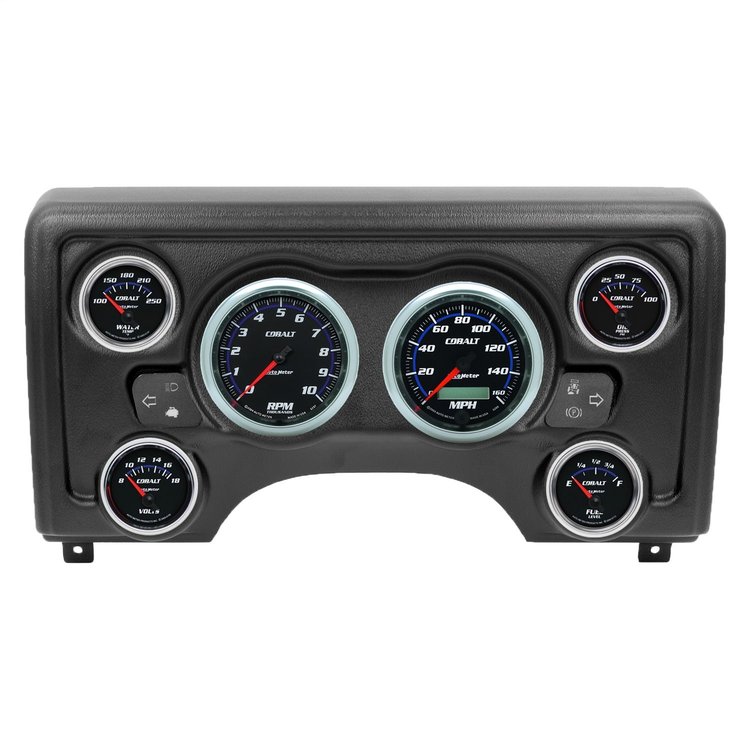 90011-05 6-Gauge Direct-Fit Dash Kit for 1997-2006 Jeep Wrangler TJ [Cobalt Series]