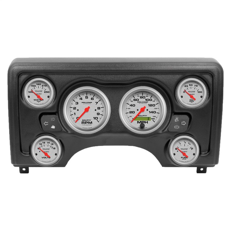 90011-13 6-Gauge Direct-Fit Dash Kit for 1997-2006 Jeep Wrangler TJ [Ultra-Lite Series]