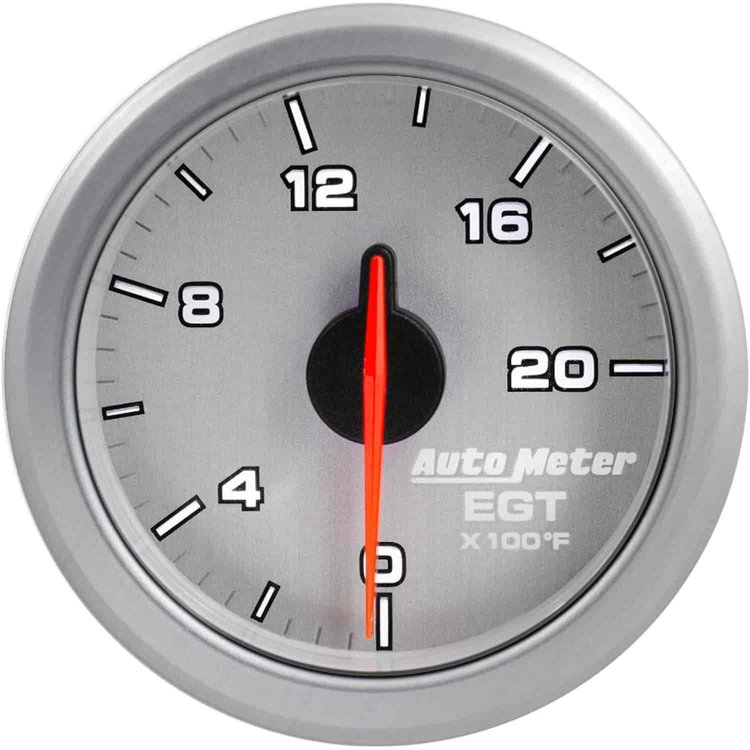 AirDrive EGT Gauge Silver 2-1/16"
