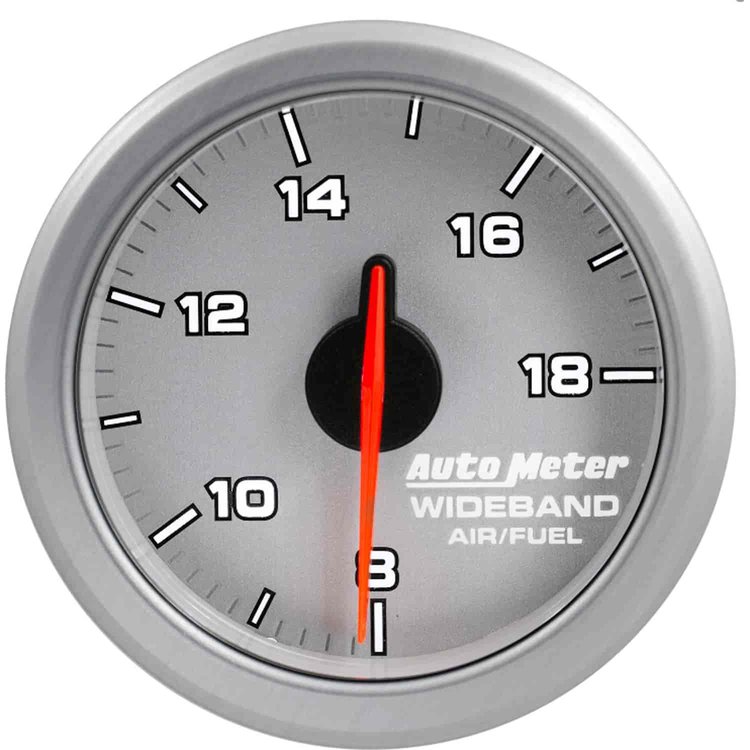 AirDrive Wideband Air/Fuel Gauge Silver 2-1/16"