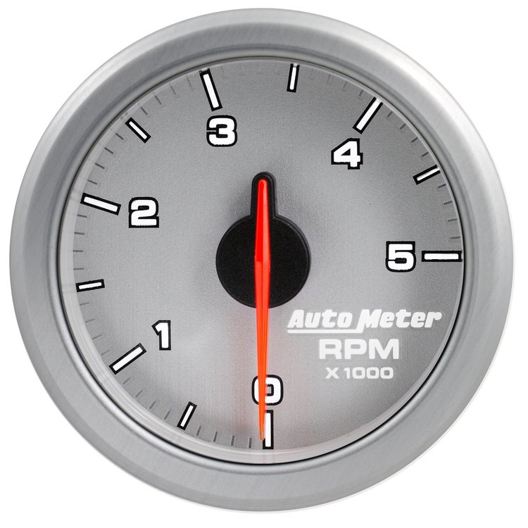 AirDrive Tachometer Gauge Silver 2-1/16"