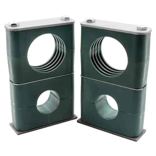 CO2 BOTTLE CLAMPS PAIR ATTACHES TO 1-1/4 CHASSIS TUBING FOR 10 OUNCE BOTTLE