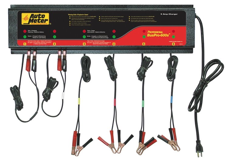BusPro-600s Multi Battery Charging Station 115 volts AC input