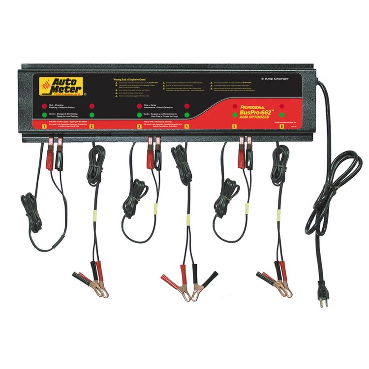 6 STATION CHARGER 5 AMP /STATION 220V AGM ROHS