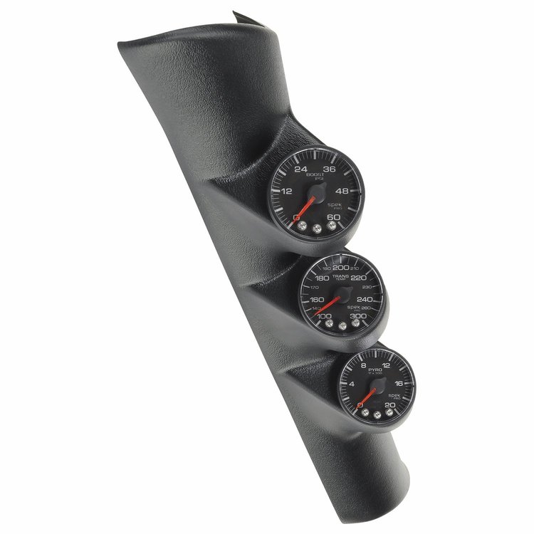 A-Pillar Triple Gauge Kit 1998-2002 Dodge Ram