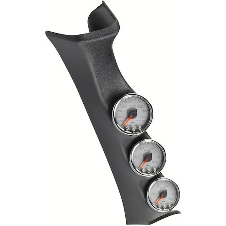 A-Pillar Triple Gauge Kit 2008-10 Ford Super Duty Powerstroke