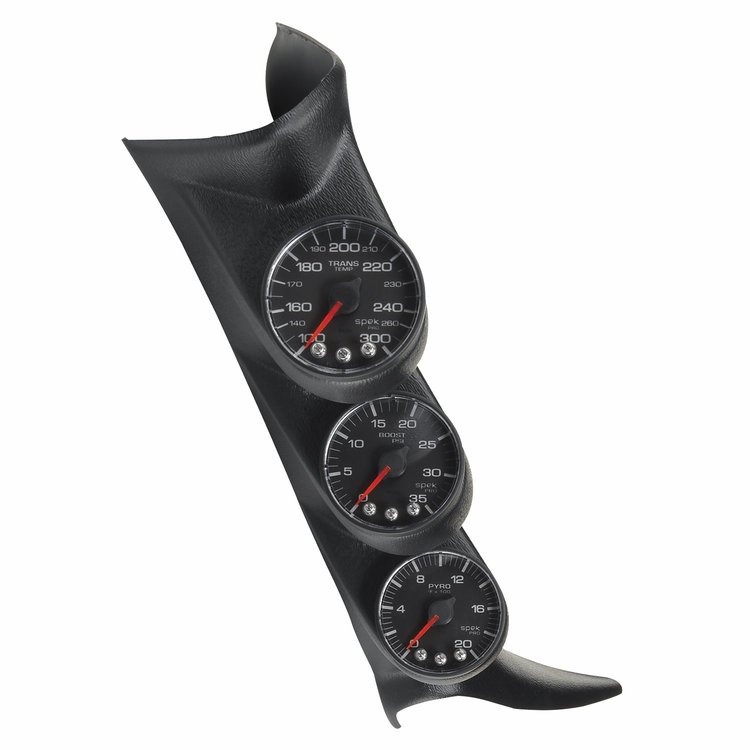 A-Pillar Triple Gauge Kit 1999-2006 Silverado/Sierra Duramax