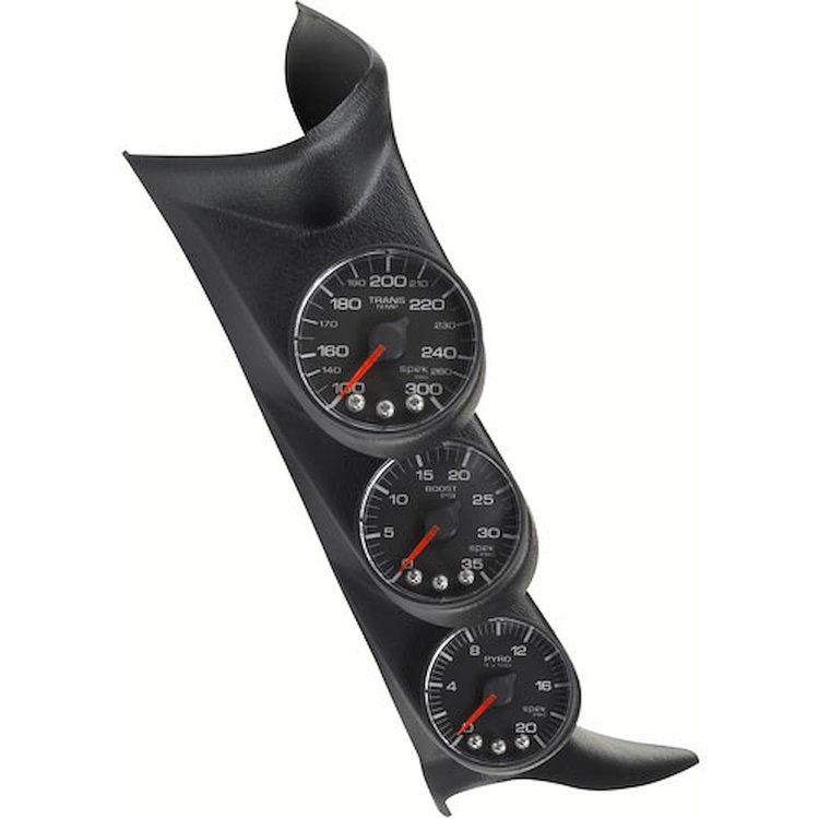 A-Pillar Triple Gauge Kit 1999-2006 Silverado/Sierra Duramax