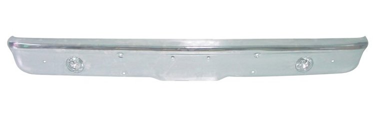 100-4067-1 Front Bumper with Fog Light Holes, 67-70 Chevy Truck Blazer Suburban; 67-68 GMC Truck Jimmy Suburban