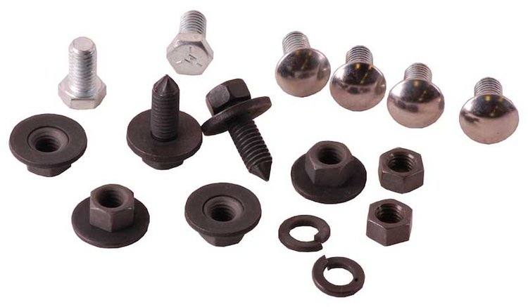 Front Bumper Mounting Bolts 1967 Chevy Camaro