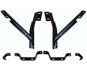 Front & Rear Bumper Mounting Brackets 1970-72 Plymouth Duster