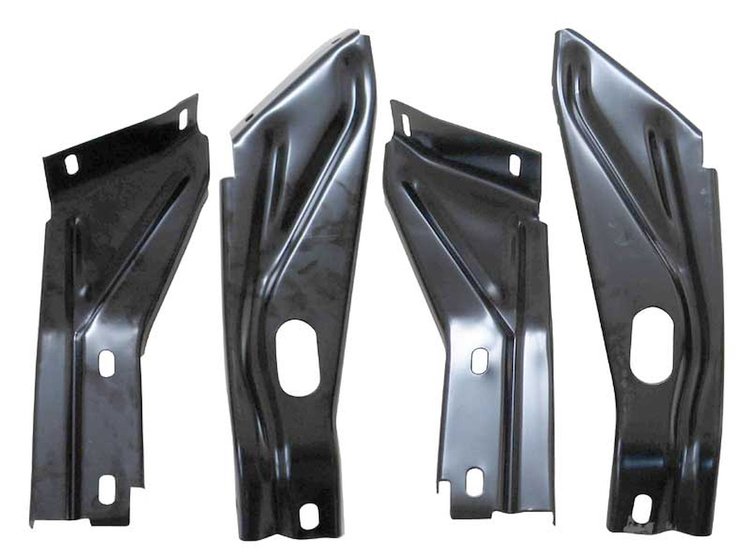 Front Bumper Mounting Brackets 1967-69 Dodge Dart