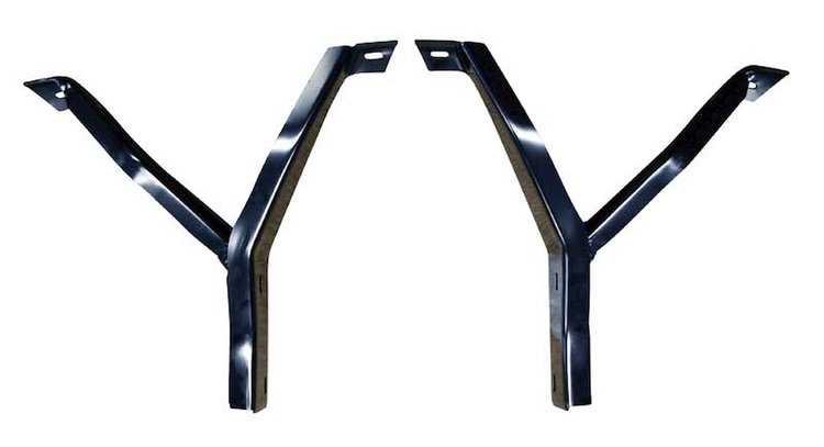 Front Bumper Mounting Brackets 1970-72 Dodge Challenger