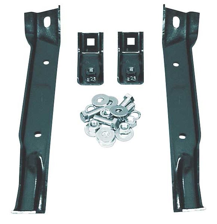 105-4067-4S Front Bumper Bracket Set, 67-70 Chevy Truck 4WD