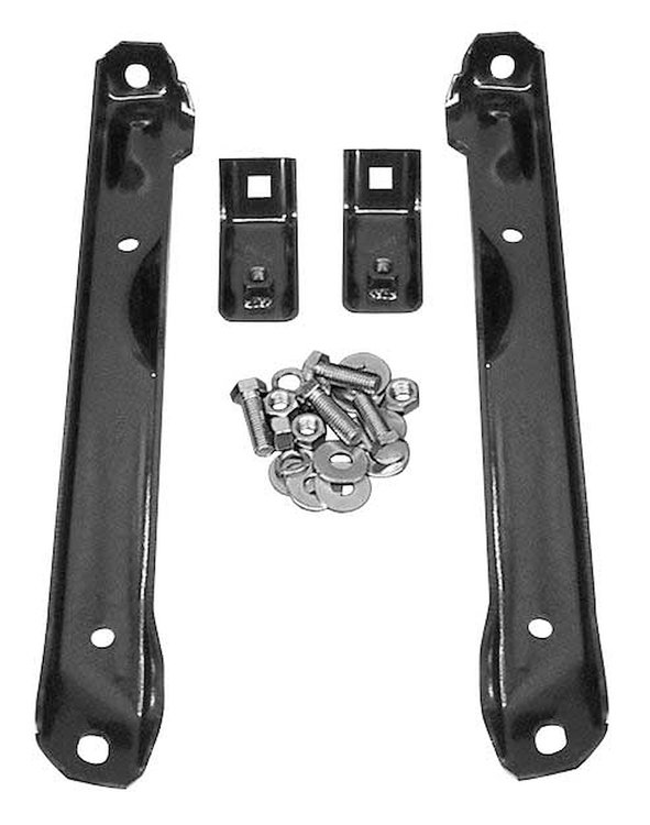 105-4071-4S Front Bumper Bracket Set, 71-72 Chevy Truck 4WD