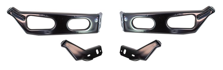 105-8964-S Front Bumper Bracket Set, 64 Ford Galaxie