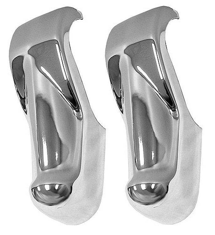 60-62 CV/GMC PU Front Bumper Guards / Bumperettes