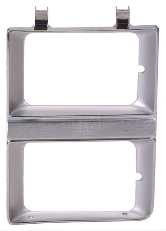 81-82 Chevy GMC Pickup CrewCabBlazer Jimmy Suburban LH DualRectangle Headlamp Bezel