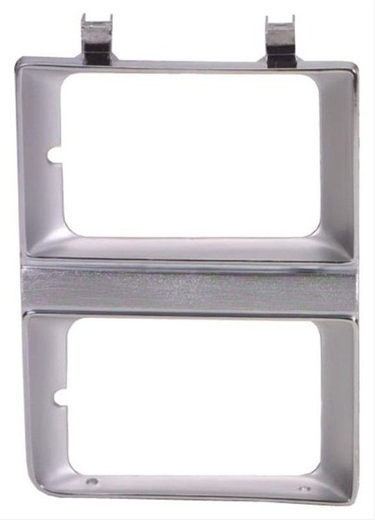 81-82 Chevy GMC Pickup CrewCabBlazer Jimmy Suburban RH DualRectangle Headlamp Bezel