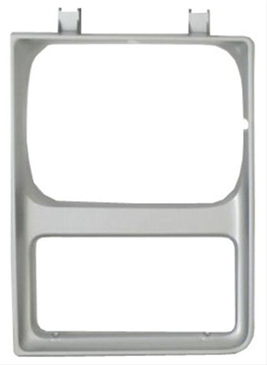 85-87 Chev GMC Pickup & 85-88Blazer Jimmy Sub 88 CewCab LHGray Single Headlamp Bezel