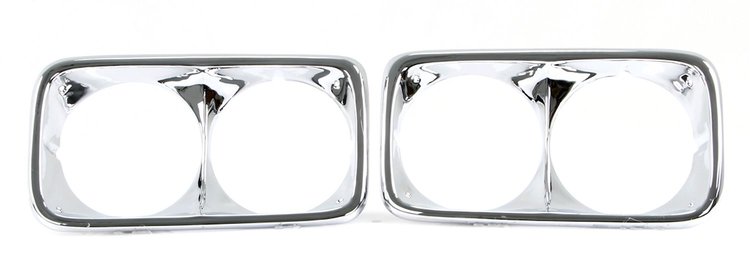 Headlamp Bezels 1967-1972 GMC C/K Series Pickup/Suburban, 1970-1972 Chevy Blazer