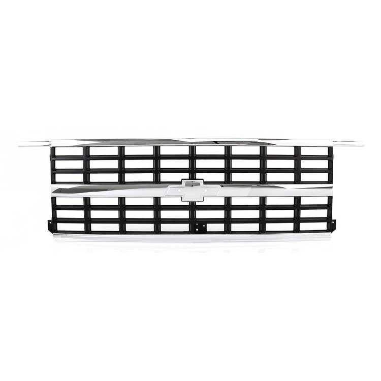 Grille Assembly 1989-1991 Chevy R/V Pickup, Blazer and Suburban w/ Dual Headlights