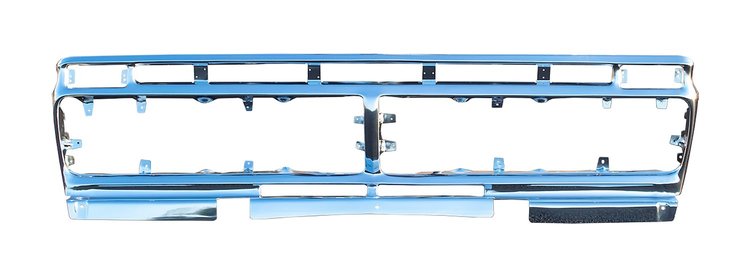 160-4573-1 Grille Shell, Anodized Aluminum, 73-77 Ford F100; F150; F250