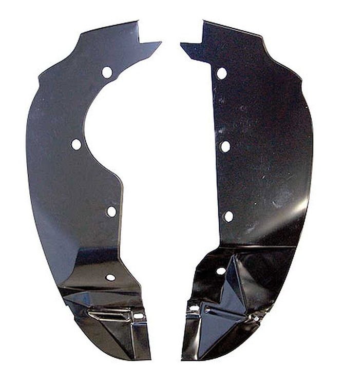 64 B-Body Dodge Splash Shield Pair