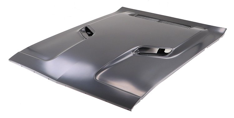 300-2570-1 Steel Replacement Hood 1970-1974 Dodge Challenger R/T