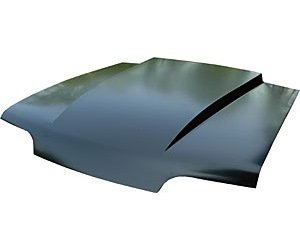 Aluminum Hood 1987-93 Mustang
