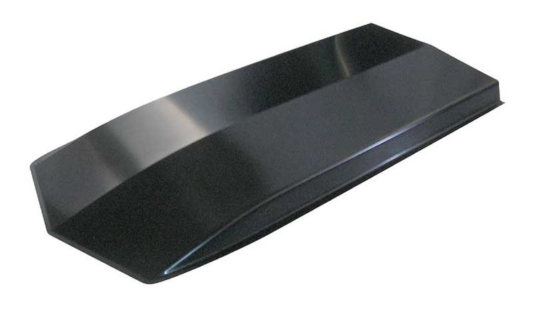 Weld-On Steel Hood Scoop 53-3/4" L x 24" W x 2-1/4" H