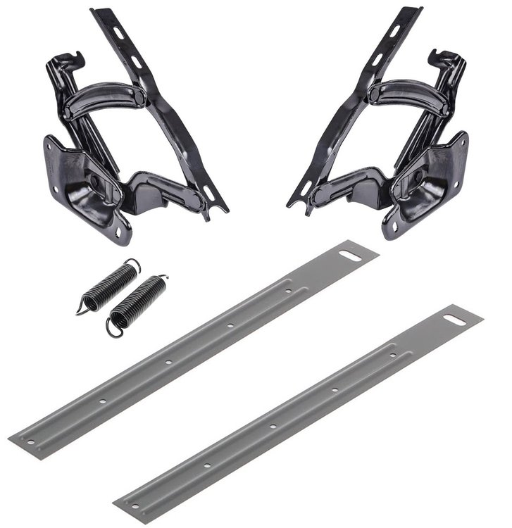 312-4073-P Hood Reinforcement Brace Kit for 1973-1980 GM Pickup Trucks, Blazer, Jimmy, Suburban