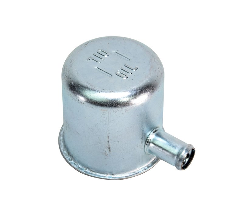 Tall Oil Filler Breather Cap for 1968-1969 Mopar  with 1 Hose Outlet