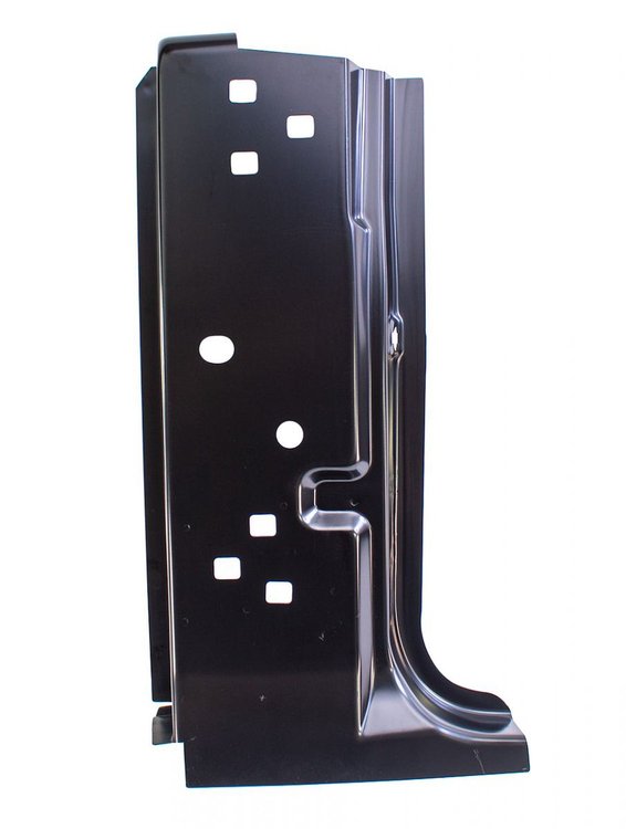 376-8466-1L Lower Door Hinge Pillar LH 66-67 Fairlane Comet Cyclone 2DR, 67 Ranchero