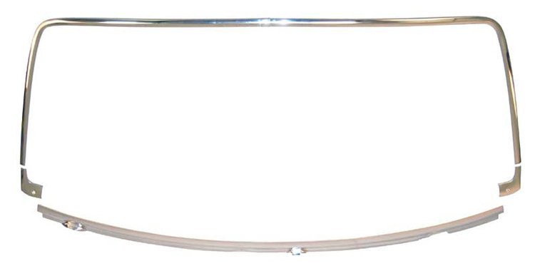 Windshield Molding Set 1970-74 E-Body (Hardtop)